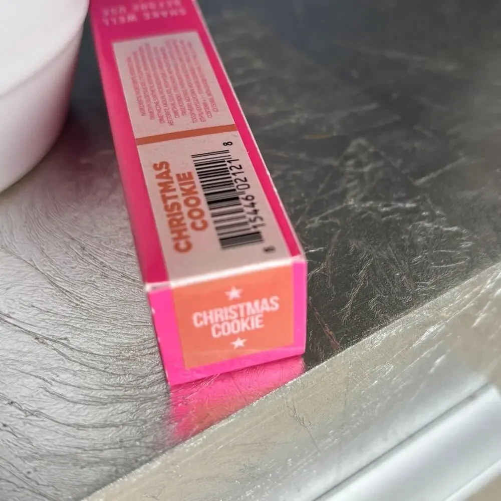 Jeffree Star Velour Liquid Matte Christmas Cookie Nude Pink Lipstick New in Box